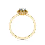 Pierścionek zaręczynowy z diamentami AJPZ_143